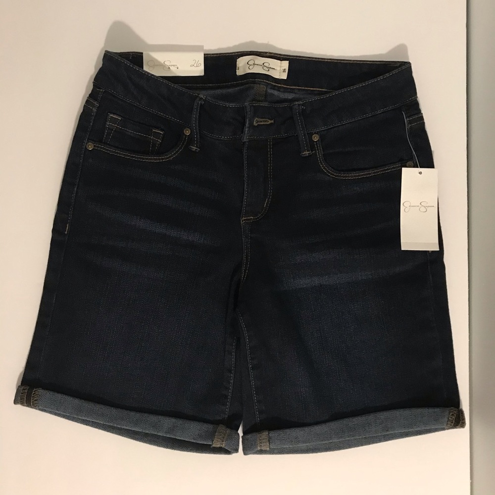 Jessica Simpson Bermuda Jean Shorts